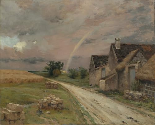 Tableau l'arc-en-ciel de Jean Charles Cazin impressions d'art mural salon 60x90