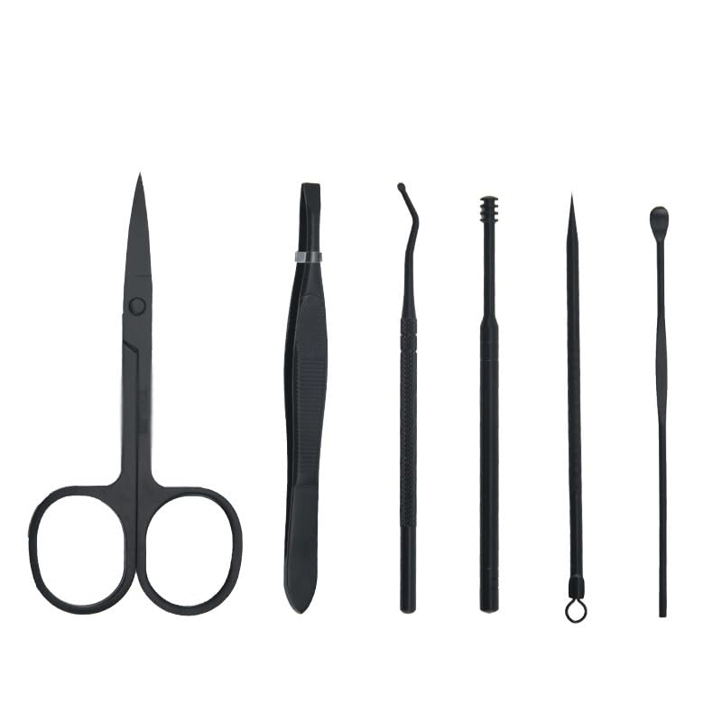 Kit manucure de 18 pièces noir idéal pour votre routine bien-être - 4