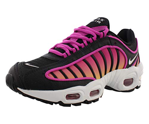 Nike Zapatillas de correr para mujer, Negro, Rojo, 36.5 EU