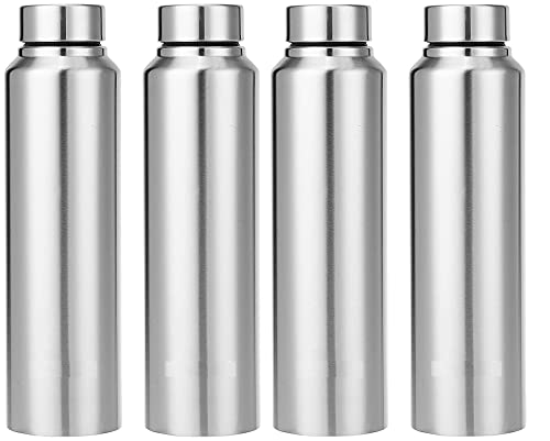 Image of Appeasy Stainless Steel Drink ware Tableware Water Bottle For Fridge, School, Office, Gym, Travel| Fridge Bottle (4)