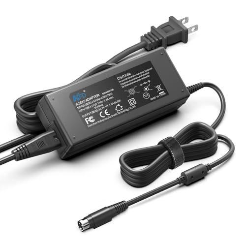 KFD 12V 4-PIN AC DC Adapter for Synology DS414 DS415 DS415+ DS414j DS416 DS418 DS918 DS918+ DS412 DS413 DS410 DS411 DS409 DS713 DS710 DS711 DS718 DS916 DS920 DS923 NAS Server Power Supply Cord Charger