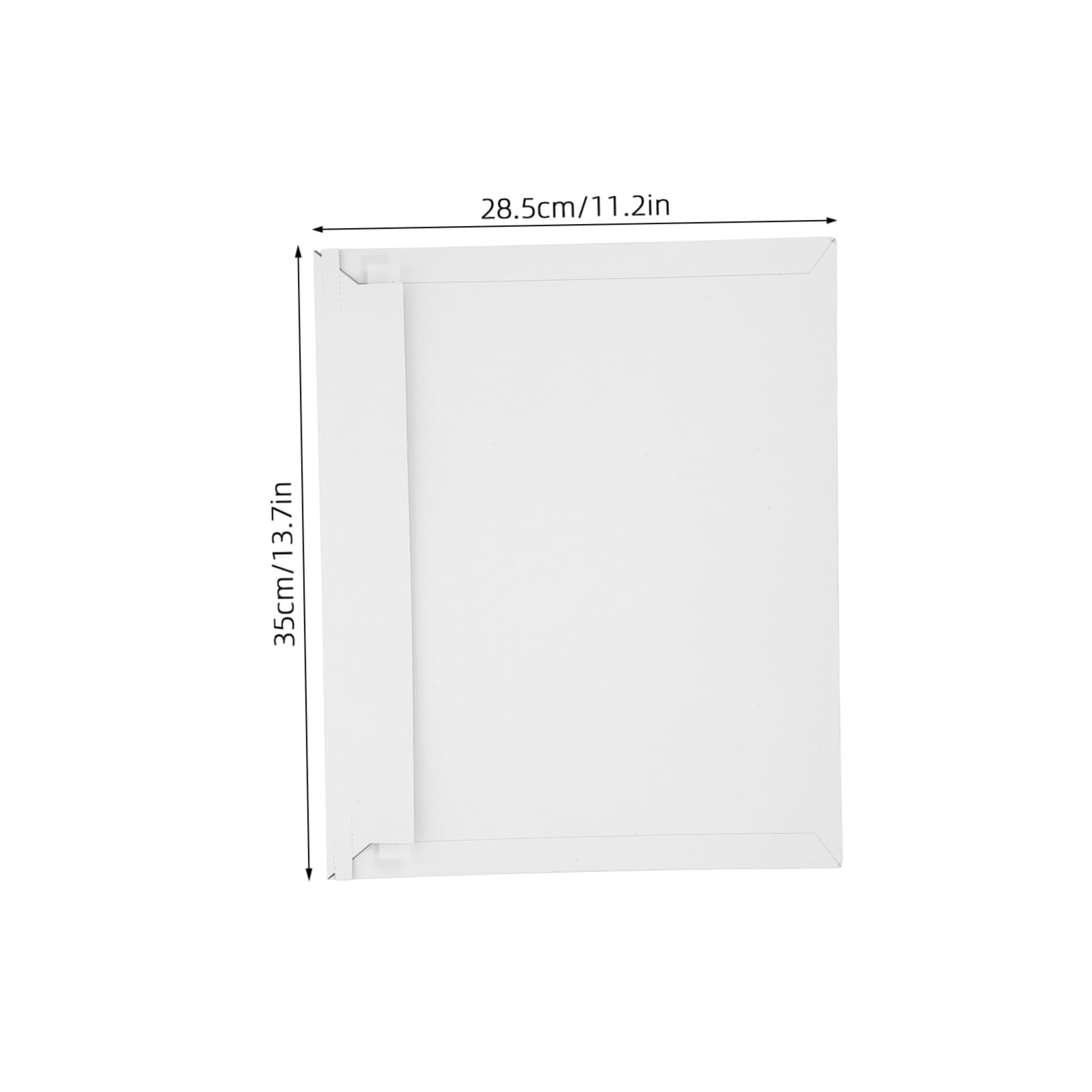 Gadpiparty 20pièces Enveloppes Rigides Blanches pour Expédition de Documents Photos et Certificats avec Ouverture Facile et Protection Humidité