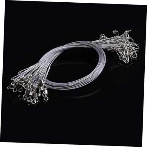 Toyvian Fishing Wire Leaders 24pcs Set para Pesca miniatura 3