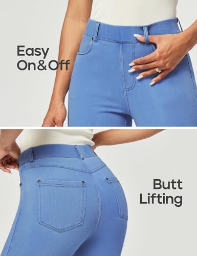 Image of Heathyoga Yoga Pants with Pockets Extra Soft Leggings with Pockets for Women Non See-Through High Waist Workout Leggings