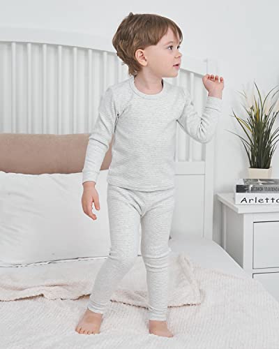 Image of Enfants Cheris Toddler Pajamas Girls Boys Warm Cotton Pjs for Kids, 24M-6T