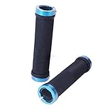 Los puños del manillar de la bicicleta está diseñada ergonómicamente para proporcionar el agarre más cómodo.