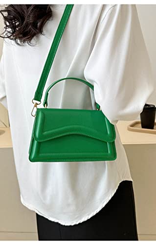 Image of SHUIANGRAN Stylish and Simple Crossbody Bag Small Square bag Purses for Women Satchel Shoulder bag Bag Purse