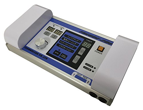 フロイデ2Deの商品説明 業務用フロイデ 50万Hz 整骨院 鍼灸院等からのご注文多数。複合高周波により深部のインナーマッスルまで鍛錬。出力口2口 同時に粘着パッド4か所装着可能。健康器具。