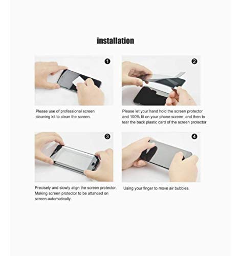 Image of ZARALA Tempered Glass Screen Protector Compatible for (Black) with Edge to Edge Coverage and Easy Installation kit (samsung galaxy f62)