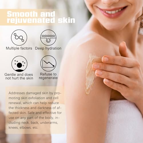 Strawberry Body Cream, Body Creams For Women&Men, Large-capacity Strawberry Lotion, Firming Body Cream, Moisturiser For Dry Skin, Skin Barrier Repair, Moisturiser, With Strawberry & Lemon 226g - Image 7