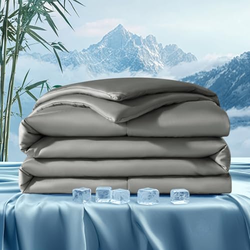 THX9ZRNM Cooling Comforter,100% Viscose Derived from Bamboo_Shell,Queen | Ultra...