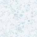 Dimoon 78.7"x17.3" Blue Wallpaper Floral Peel and Stick Wallpaper Blue Contact Paper Vintage French Country Renter Friendly Bathroom Boho Flower Removable Wall Paper Kitchen Self Adhesive Vinyl Roll