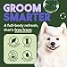 TropiClean Whitening Dog Shampoo, Professional Dog Shampoo, Whitening & Brightening, For All Coat & Color Types, Puppy Safe, Made in USA, 1 Gallon