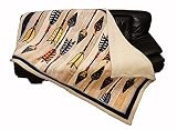 Cabin Fever Flaming Arrows Sherpa Blanket Collection by Ramatex