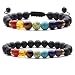 Produktbild Chakra Armband Echte Steine Chakra Armband Perlenarmband Herren Perlenarmband Damen Armband Damen Perlen Armband Frauen Naturstein Edelstein Armband Damen Armbänder Perlen Heilsteine Armband Perlen