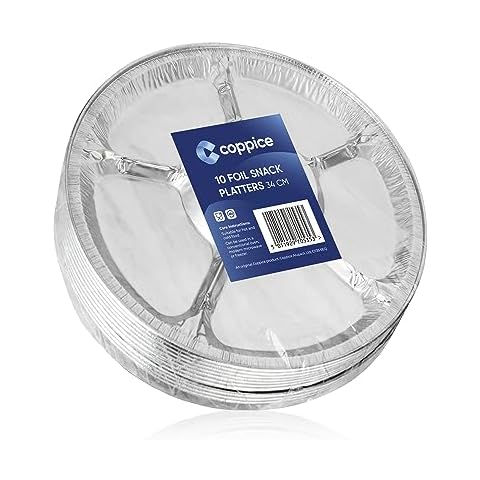 Coppice Aluminium Foil Snack Platters for Parties Cover