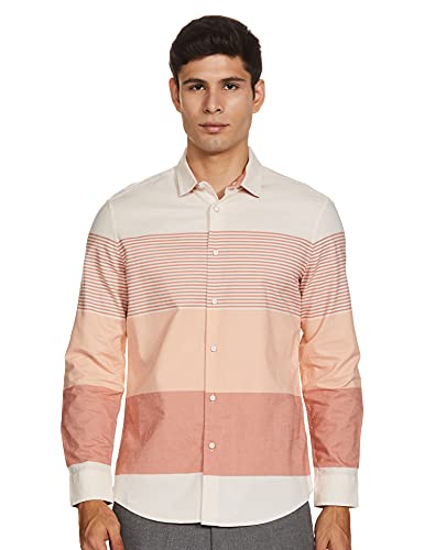 Image of Marks & Spencer Mens Solid Polyester Blend Collared Neck Regular Fit Easy Iron Shirt (Pack of 2)