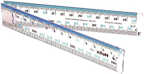Helix J05100 30cm 300mm Folding Ruler