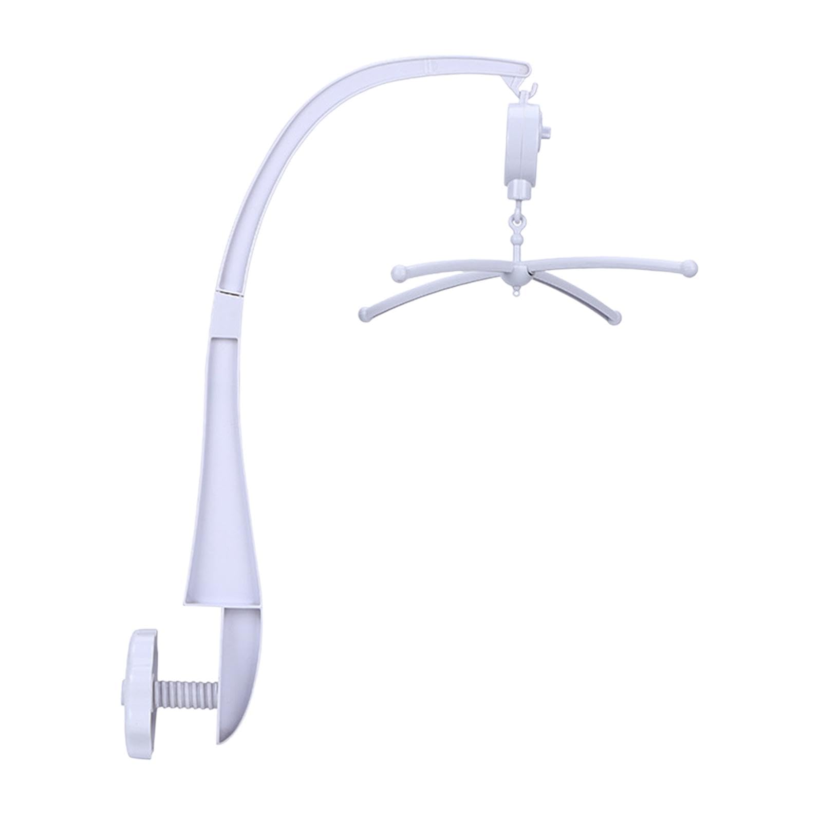 Luwecf Cot Mobiles for Babies, Mobile Hanger, Cot Mobile Arm, Crib Mobile Bed Bell Holder Hanging Arm, Toy Decoration Hanging Arm Bracket, with Rotating Shelf