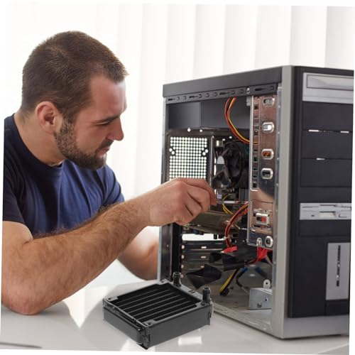 Radiador refrigeración líquida PC disipador aluminio CPU 7