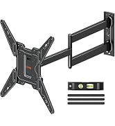 ELIVED 31.3 Inch Long Arm TV Mount for Most 32-65 Inch TVs, Swivel and Tilt Long Extension TV Wal...