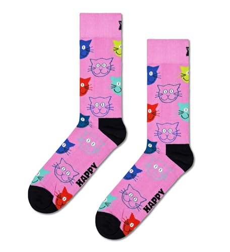 Chaussettes Happy Socks 3-pack chat le coffret cadeau idéal à offrir aux passionnés
