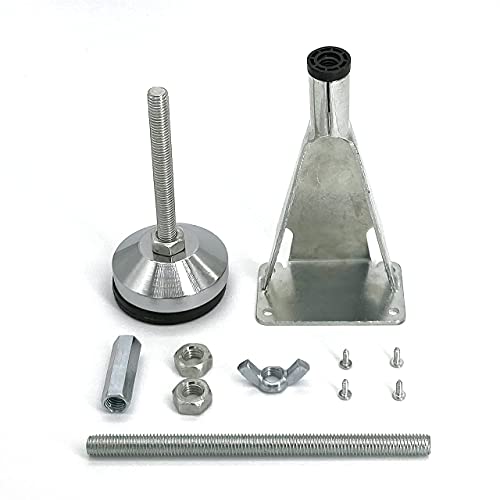 2 Pack Adjustable Height Center Support Leg For Bed Frame, Bed Center Slat Heavy Support Leg, Extra Durable Steel Furniture Foot | Suitable For Bed Frame, Bed Center Slat And Other Wooden Furniture #TOP5