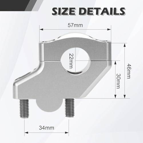 Elevadores barra manillar compensado Suzuki Bandit GSF 1200 1250 2