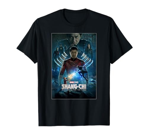 Marvel Shang-Chi and The Legend of the Ten Movie Poster T-Shirt