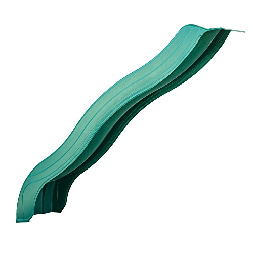 Swing-N-Slide WS 8200 Apex Wave Slide 8 Foot Long Plastic Outdoor Wave Slide for 4' Swing Set Decks, Green - Image 3