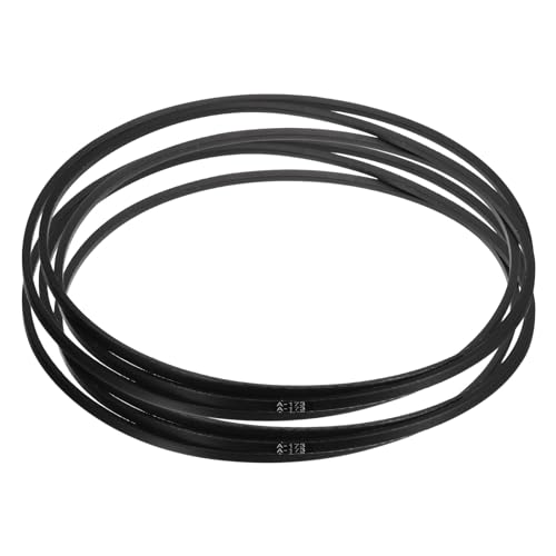 Image of uxcell 2pcs A173 or 4L1750 Classic Wrapped Rubber V-Belt, 173 inch(4400mm) Inside Circumference, A Profile V Belt