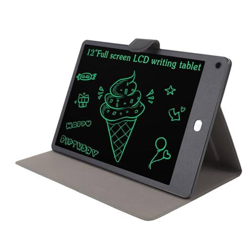 Tableta de escritura LCD de 12" con funda protectora para llevar a la oficina