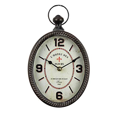 WESEEDOO Wanduhren FüR Wohnzimmer Funkuhr Kupfer Uhr Radio Gesteuert Wanduhr Retro Uhr Bad Uhr Digitale Wanduhr C,One Size Cover