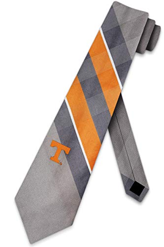 Tennessee Volunteers Grid Neck Tie with College Sports Team Logo by Eagles Wings