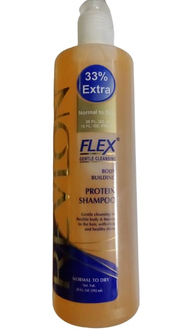 Flex Body Building Protein Shampoo Regular- 592Ml (Pack of 2)