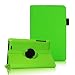 Produktbild COOVY® Cover für Google ASUS Google Nexus 7 (1. Generation Model 2012) Rotation 360° Smart Hülle Tasche Etui Case Schutz Ständer Auto Sleep/Wake up | grün