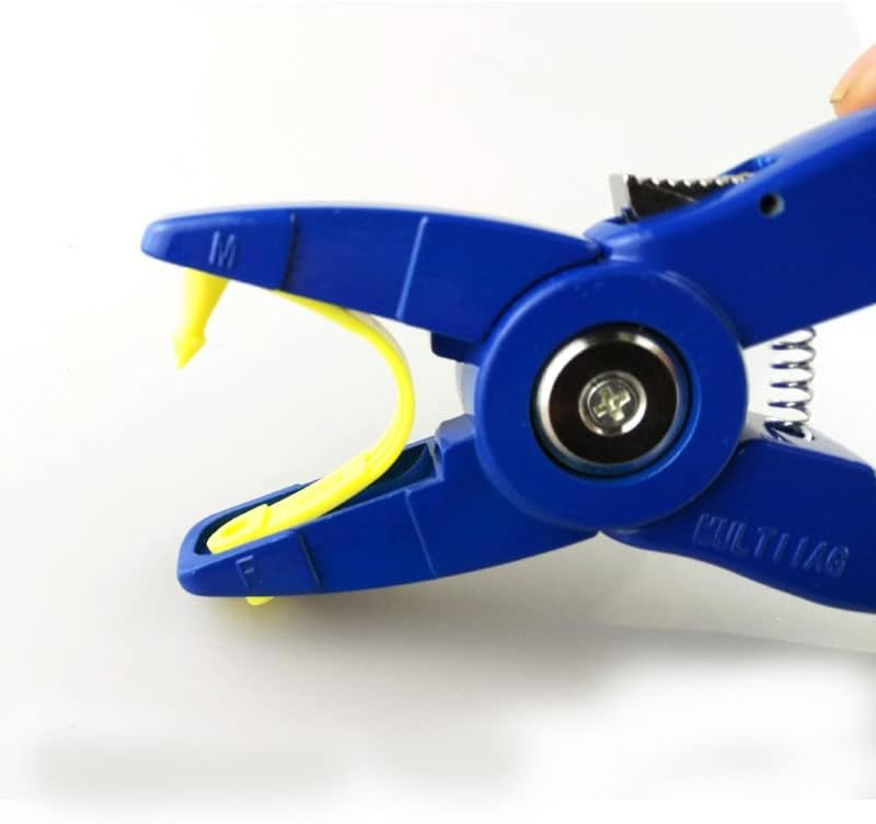 Alicates de etiqueta de oído para ovejas o animales pequeños aplicador Puncher Veterinary