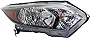 Evan-Fischer Headlight Assembly Compatible with 2016-2018 Honda HR-V Passenger Side