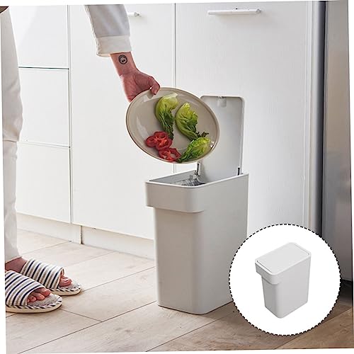 Caneca de basura de cocina con tapa de presión 13 galones miniatura 7