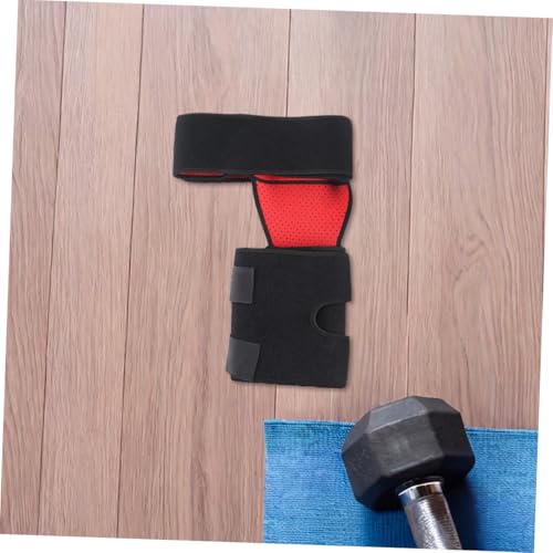 Faja ajustable para cadera y muslo deportiva negra miniatura 3