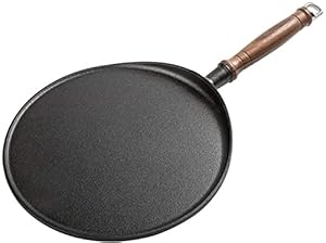 Xwbldbdfc Żeliwna Patelnia Naleśnikowa 28 cm