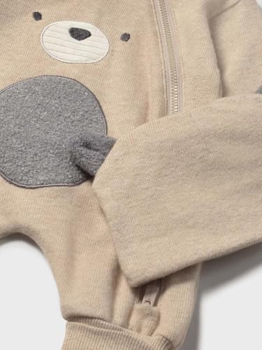 Grenouillère longue Mayoral avec bonnet bébé garçon 1-2 mois