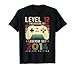 Level 12 Geburtstag Junge Gamer Mann Deko Jahrgang 2014 T-Shirt
