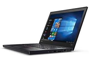 Lenovo ThinkPad X270 12,5 Zoll 1920x1080 Full HD Intel Core i5 256GB SSD Festplatte 8GB Speicher Windows 10 Pro Webcam Business Notebook Laptop (Generalüberholt)