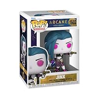 Funko Pop! TV: Arcane LOL - Jinx - Arcane: League of Legends - Vinyl-Sammelfigur - Geschenkidee - Offizielle Handelswaren - Spielzeug Für Kinder und Erwachsene - TV Fans - Modellfigur Für Sammler