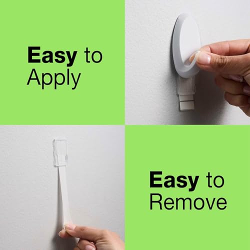 Image of FrogTape reMOVEables Heavy Duty Wall Hooks, Damage Free, White, 8 Pack