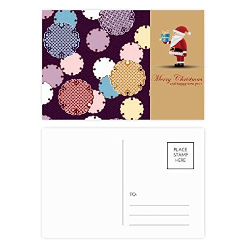 Cartes postales Tradition motif Japon Père Noël, parfaits petits cadeaux de vœux