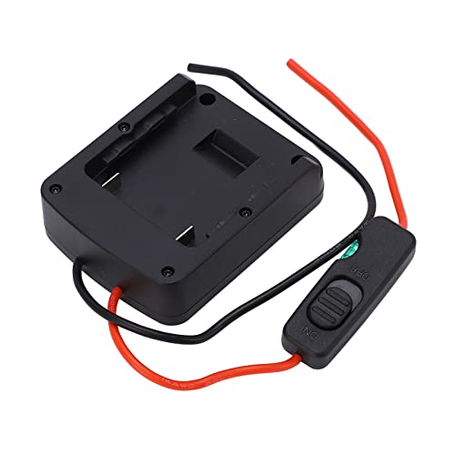 Adaptador de Batería, Conector de Alimentación de Base Convertidora para Patinete Eléctrico de Bicicleta, Batería de Litio de 18V, Serie BAT de