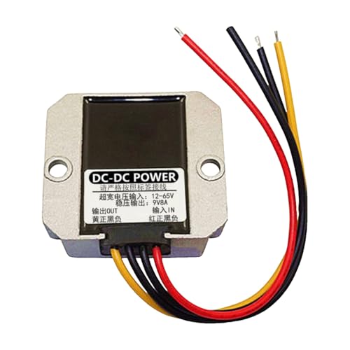 Convertisseur de puissance de 17V-65V to 9V 8A régulateur de tension continue pour montage fixe