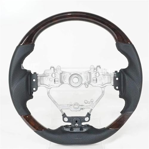 レクサス IS250/300 NX200/300 ピーチウッドステアリングホイール改造インテリアステアリングホイールアクセサリーに対応(Peach wood grain)